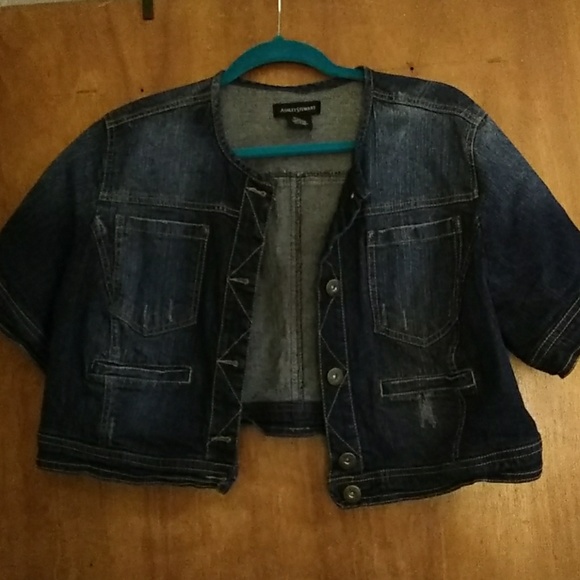 ashley stewart denim jacket